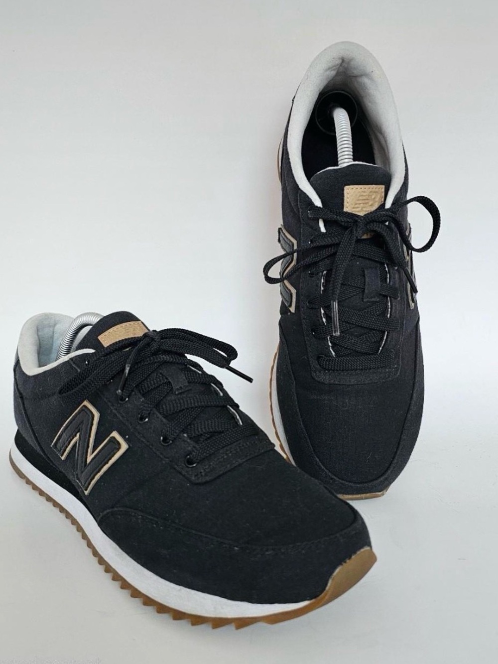 New Balance 501 V1 in black canvas and gum colorway - Men’s size 10.5 US